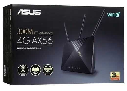 wifi router ASUS 4G-AX56 – yuqori tezlik va barqarorlik wifi6