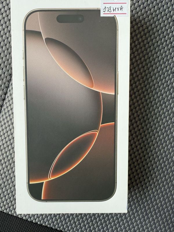 16 pro Desert 128 Gb Yengi ochilmagan 16 pro Desert 128 Gb Yengi ochilmagan