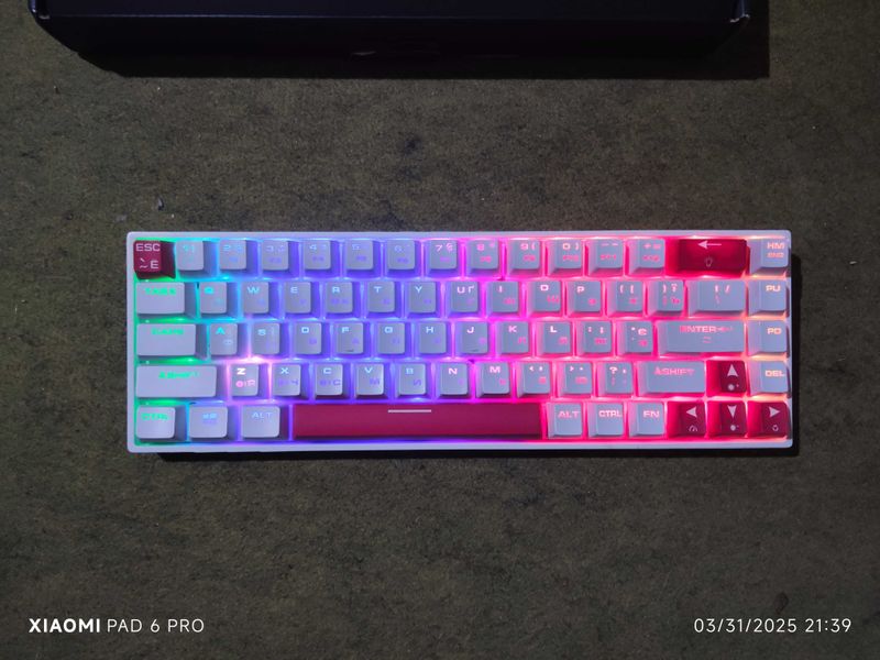 Simsiz, o'yin, mexanik klaviaturasi 2E GAMING klaviaturasi KG380, RGB Simsiz, o'yin, mexanik klaviaturasi 2E GAMING klaviaturasi KG380, RGB
