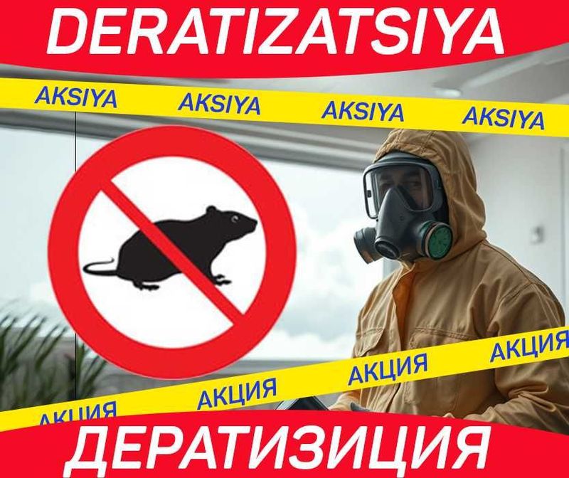 Уничтожение крыс в Ташкенте Дератизация Dezinfeksiya sichqon kalamush