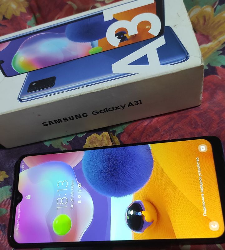 samsung A31 xolati yaxshi ayibi yoq