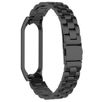 Металлический ремешок Yahei для Xiaomi Mi Band 6 — серебристый Металлический ремешок Yahei для Xiaomi Mi Band 6 — серебристый