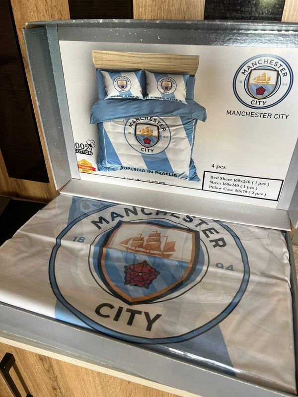 детская постельной белье Manchester city