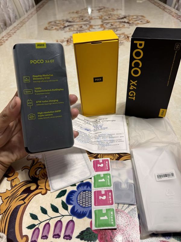 Poco x4 gt karobka Poco x4 gt karobka