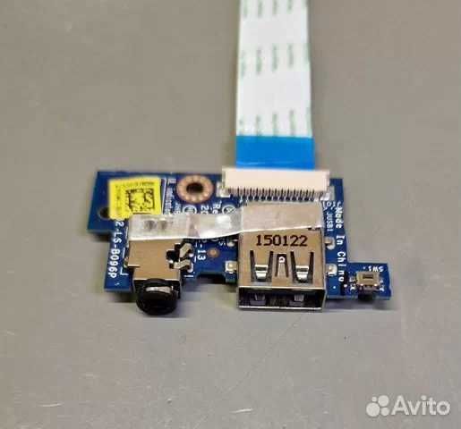 Дополнительная плата USB + AUX Б/У Lenovo IdeaPad B50-30 Дополнительная плата USB + AUX Б/У Lenovo IdeaPad B50-30