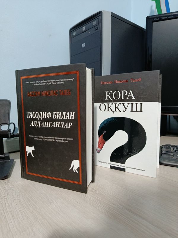 Nassim Nikolas Taleb kitoblari Nassim Nikolas Taleb: Qora Nassim Nikolas Taleb kitoblari Nassim Nikolas Taleb: Qora