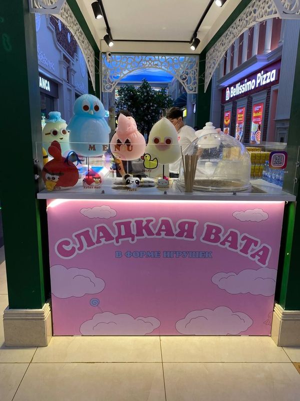 Фигурная сладкая вата на выезд Фигурная сладкая вата на выезд