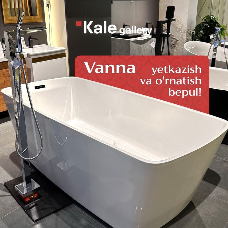 Vanna akril qoplama, antibakterial. Kafolat 5 yil Vanna akril qoplama, antibakterial. Kafolat 5 yil