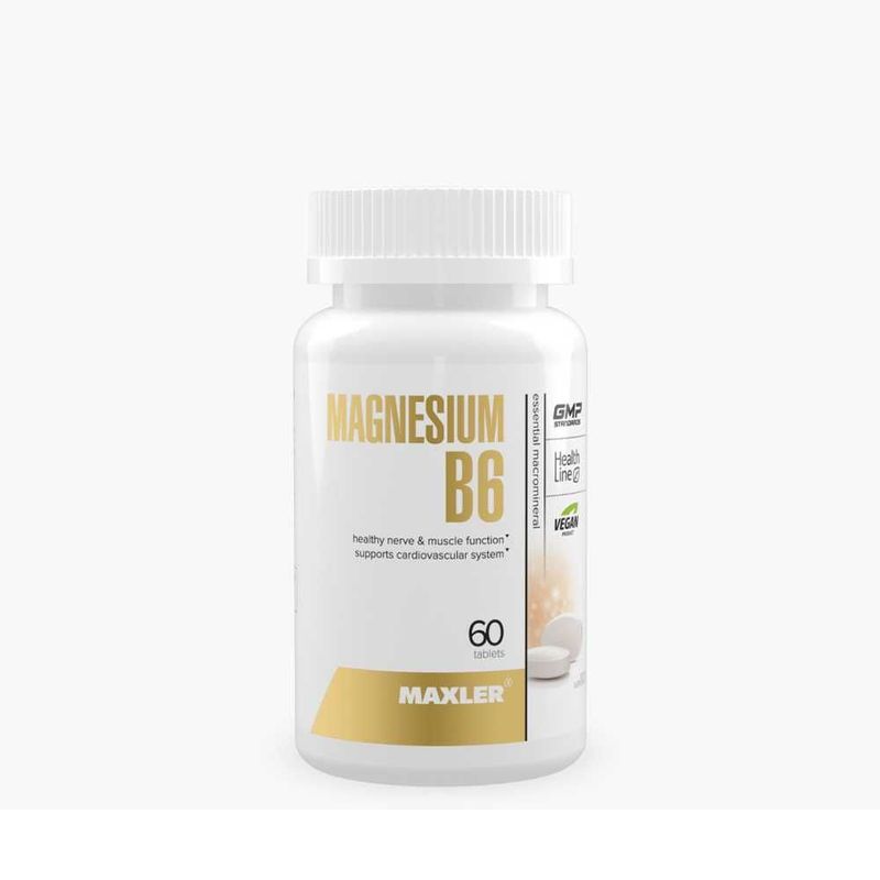 В6 Maxler Magnesium B6 60 caps В6 Maxler Magnesium B6 60 caps