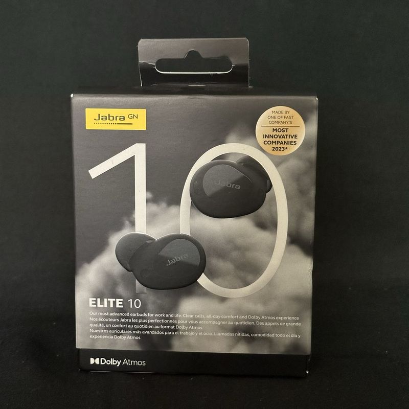 Jabra elite 10. Titanium black. Earbuds naushnik