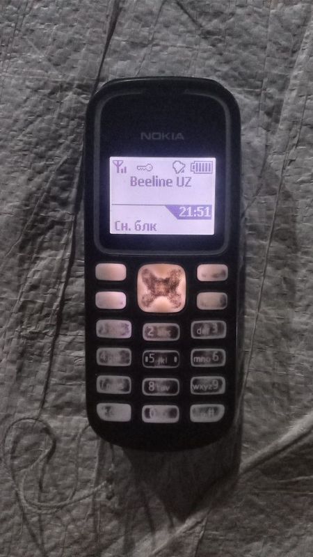 Nokia 1280 yaxshi ishlaydi