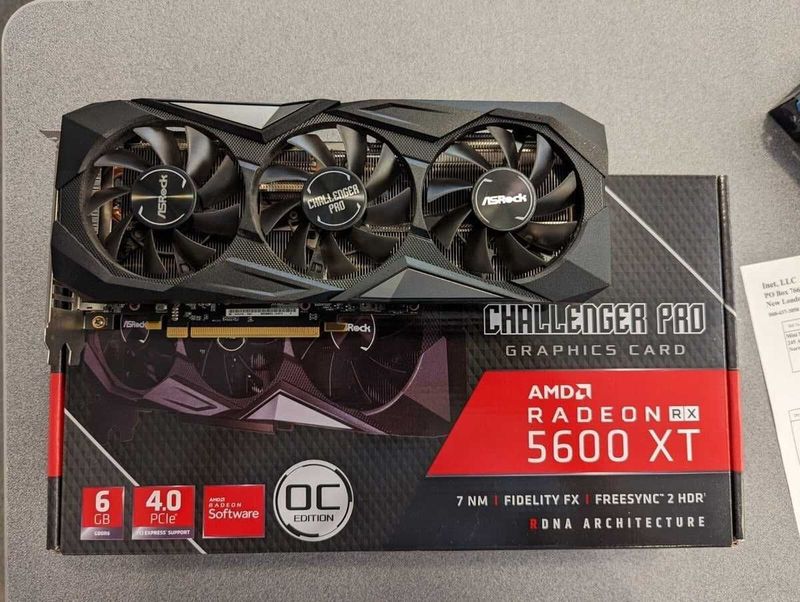 RX 5600 XT ASRock Challenger Pro RX 5600 XT ASRock Challenger Pro