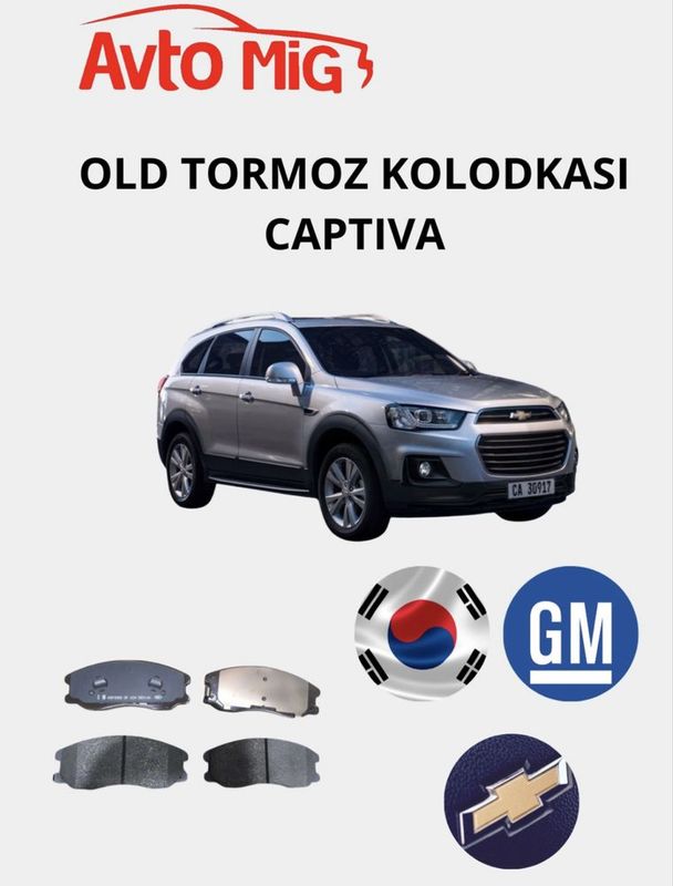 CAPTIVA GM oldi tormoz kalodkasi CAPTIVA GM oldi tormoz kalodkasi