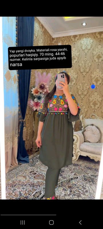 Ko'ylaklar hammasi toza, yangi
