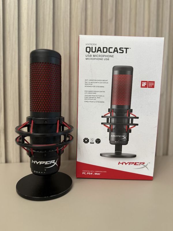 Микрофон hyperx quadcast