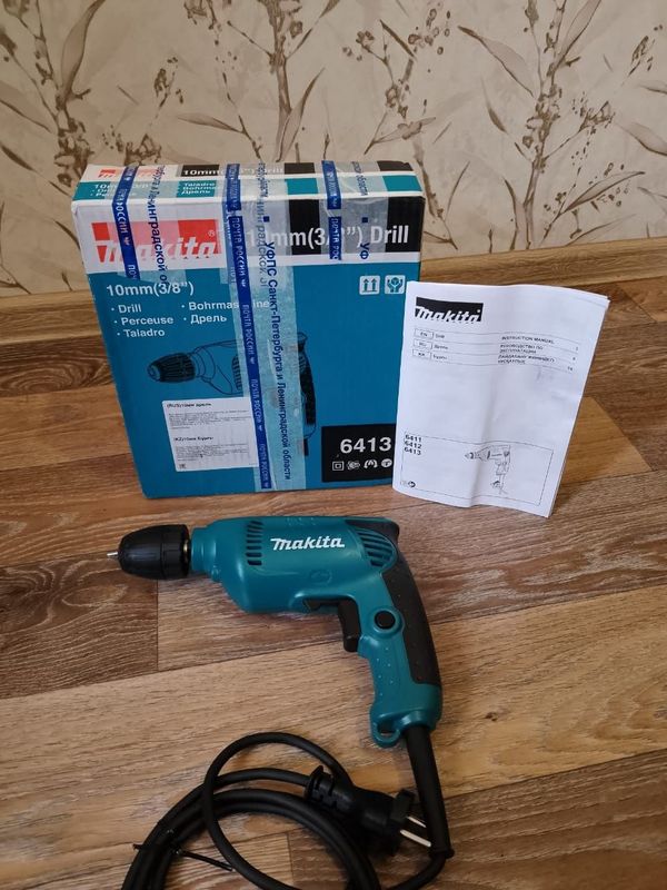 Сетевой дрель MAKITA 6413