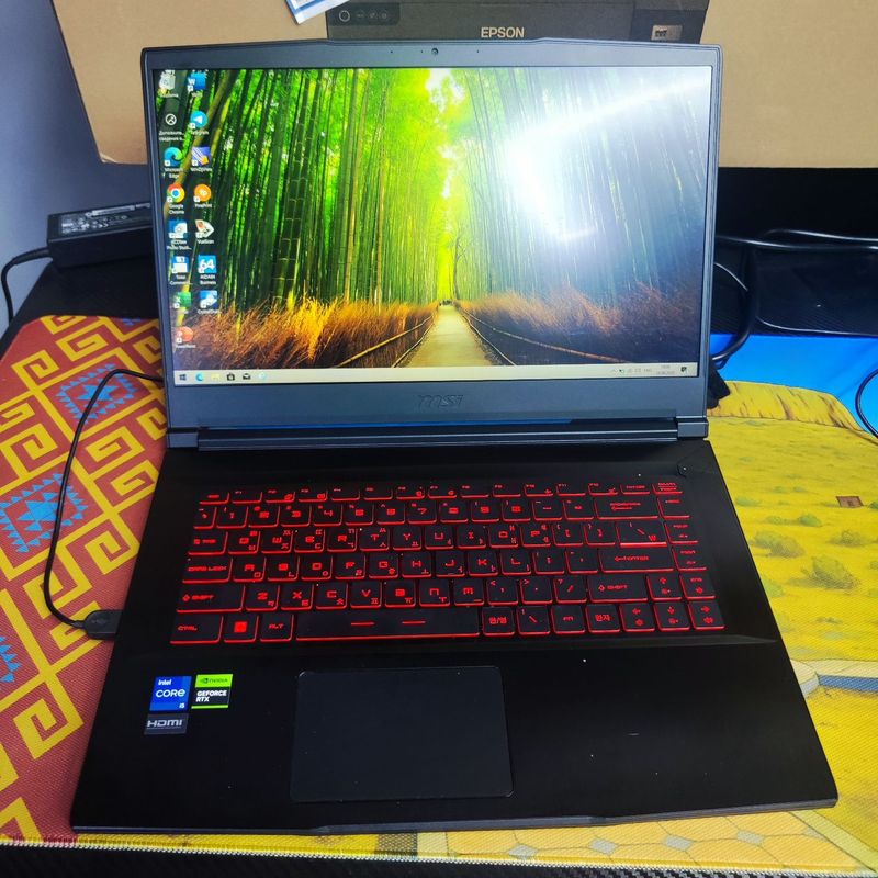 Msi thin gf63 12ucx игравой ноут Msi thin gf63 12ucx игравой ноут