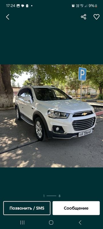 Captiva 3/4 satiladi 155 mln kelisimli Captiva 3/4 satiladi 155 mln kelisimli