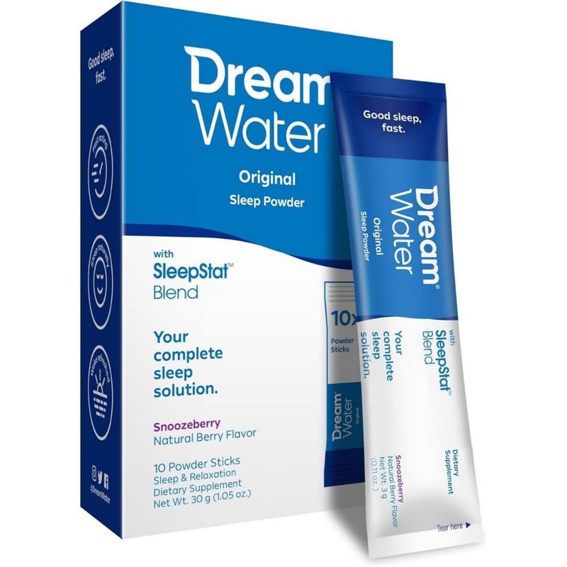Порошок для сна во время перелетов 10 стиков Dream Water Порошок для сна во время перелетов 10 стиков Dream Water