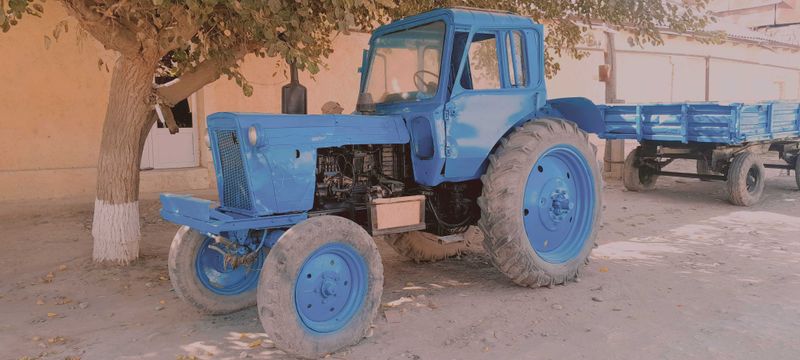 МТЗ 80 Трактор 7 та жиҳозлари билан