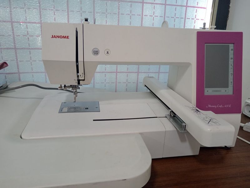 Janome 450 E Kashta moshinka Vishivka