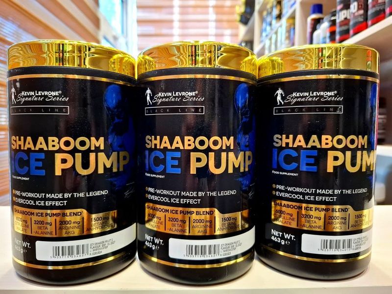 Shaboom Ice Pump от Kevin Levrone 50 порций предтренировочный комплекс
