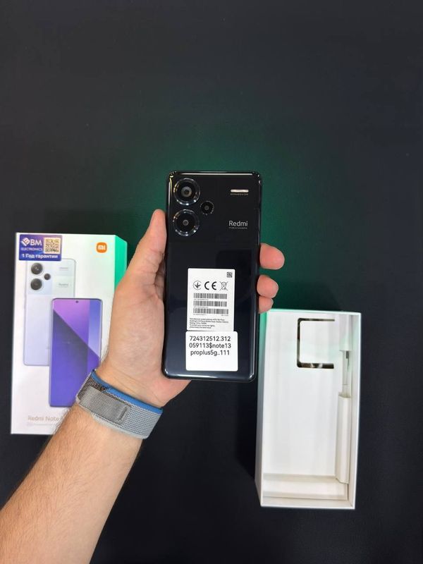 Redmi note 13 pro + 5G Full yangidek telefon tiniq Redmi note 13 pro + 5G Full yangidek telefon tiniq