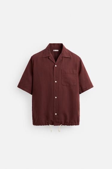 Рубаша Zara с коротким рукавом