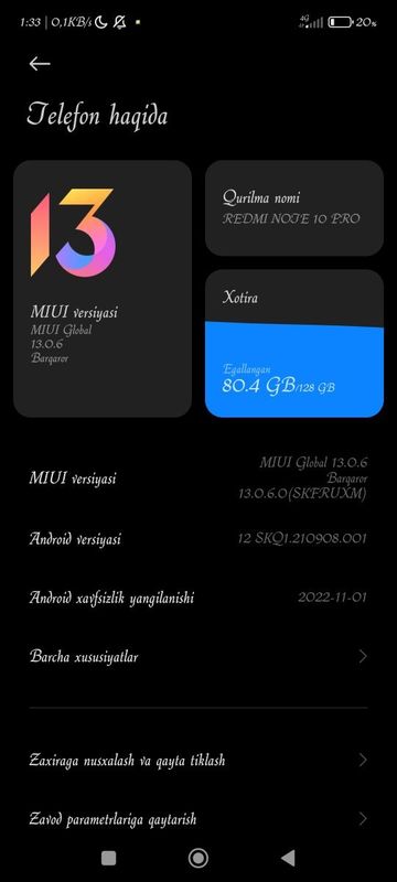 Redmi note 10 pro