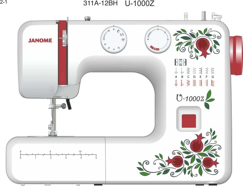 Швейная машина JANOME U-1000Z (NEW) Швейная машина JANOME U-1000Z (NEW)
