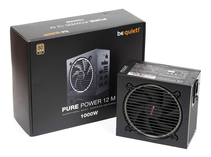 Блок питания 1000w GOLD Be quiet! PURE POWER 12 M 3.0 Блок питания 1000w GOLD Be quiet! PURE POWER 12 M 3.0