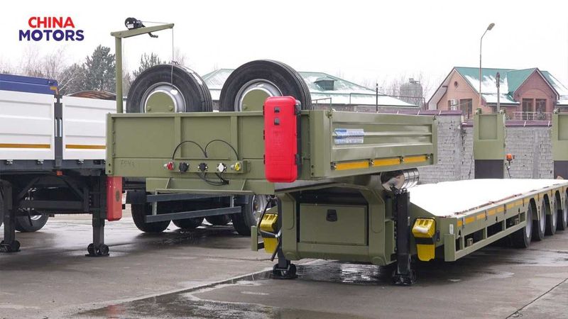 Тралл Тжелавоз 55 ва 75 тонналик 2025 йил Тонар Тиркама Траиллер сотув
