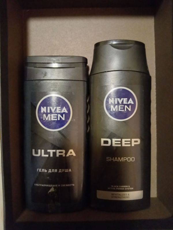 NIVEA MEN SHAMPOO &NIVEA MEN ULTRA DLYA DUSH