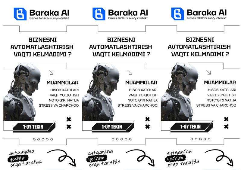 Baraka AI endi sotuvda