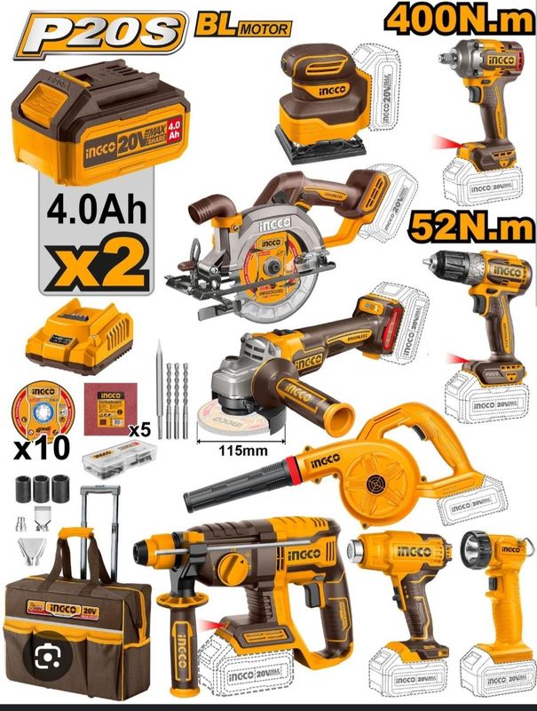 Ingco nabor instrumenti9 in 1 Ingco nabor instrumenti9 in 1