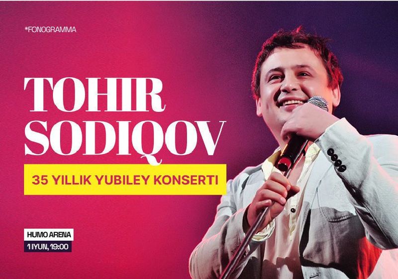 Tohir Sodiqov Konsert Bileti Tohir Sodiqov Konsert Bileti