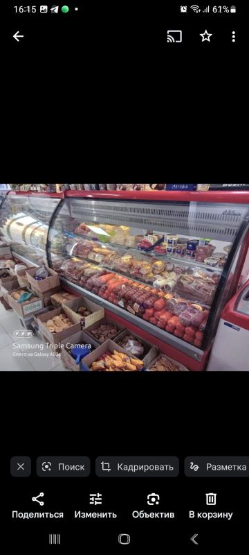 Халаделник витирина сотилади