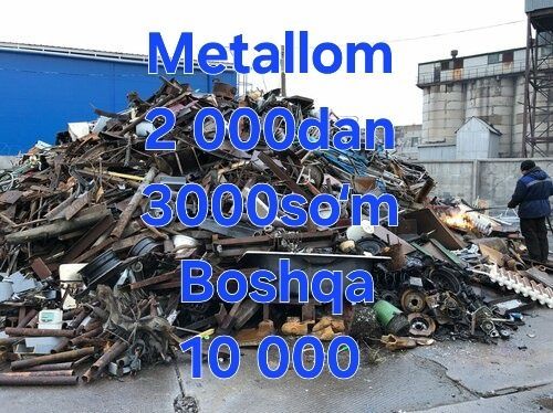 Metallom olamiz.