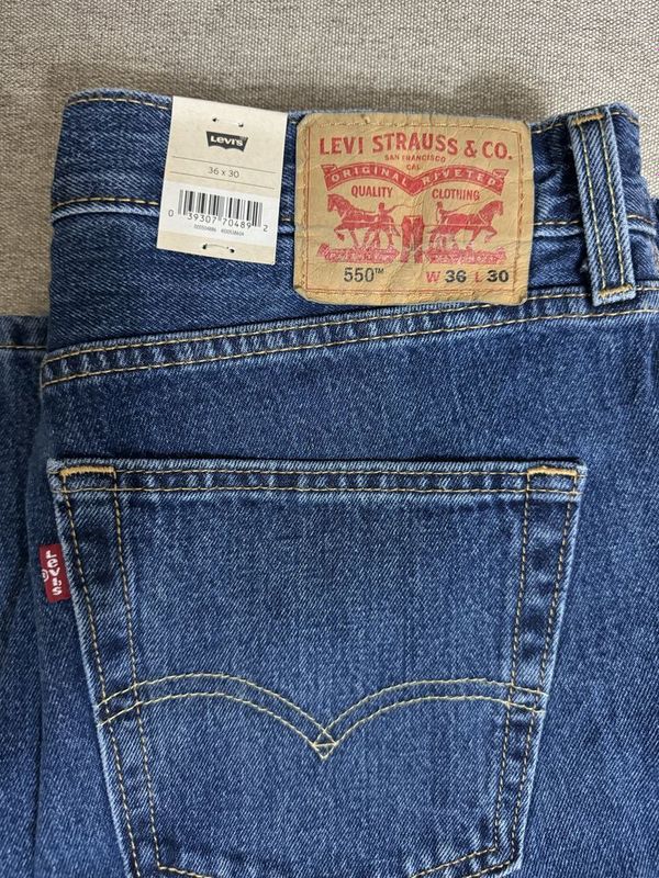 Levis 550 original мужские джинсы 36/30