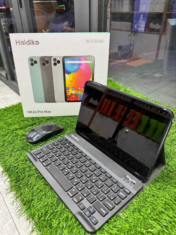 Планшет Haidiko Hk 16 Pro Max Planshet + Klavatura mishka Планшет Haidiko Hk 16 Pro Max Planshet + Klavatura mishka