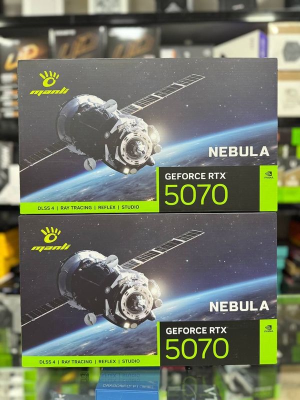 NEW Видеокарта Manli RTX 5070 12GB Оптом NEW Видеокарта Manli RTX 5070 12GB Оптом
