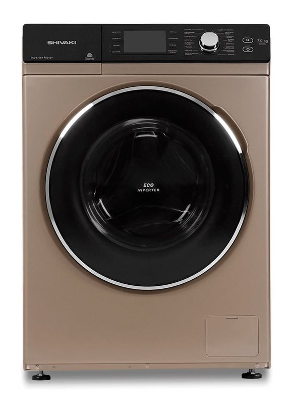Стиральная машина Shivaki WF70H225CG — Надёжность и стиль в коричневом корпусе Стиральная машина Shivaki WF70H225CG — Надёжность и стиль в коричневом корпусе