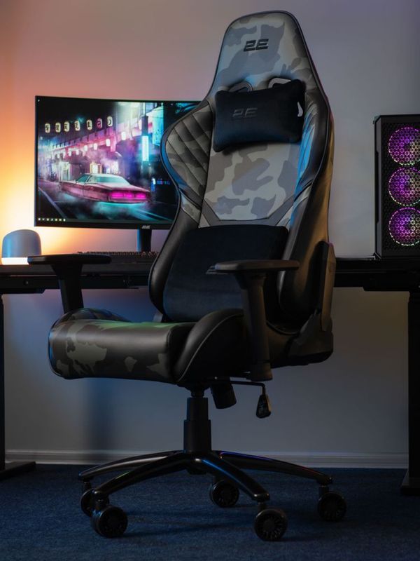 Игровое компьютерное кресло 2E Gaming HIBAGON II 2E-GC-HIB-BK Игровое компьютерное кресло 2E Gaming HIBAGON II 2E-GC-HIB-BK