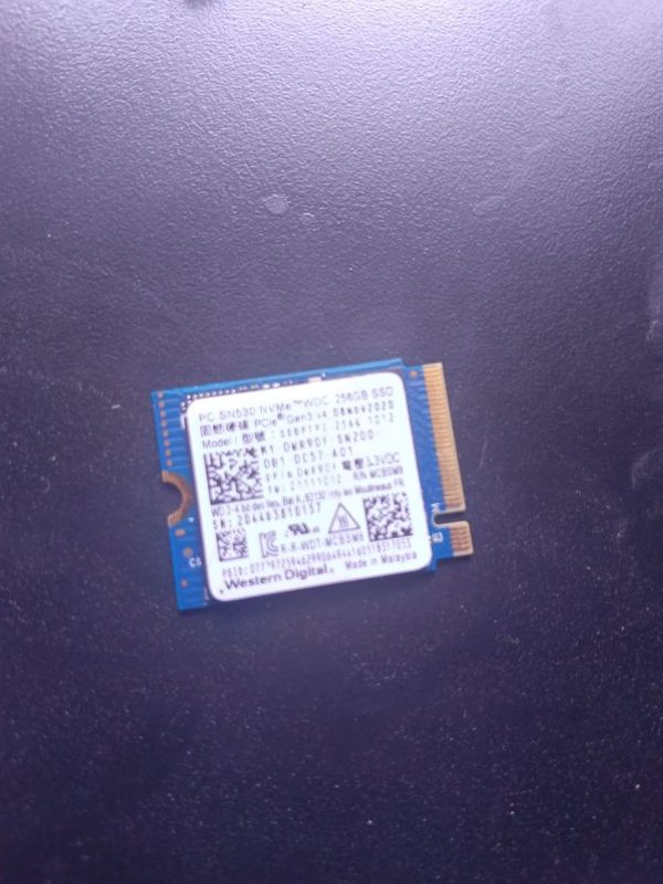 SSD M.2 256 GB 2230 SSD M.2 256 GB 2230