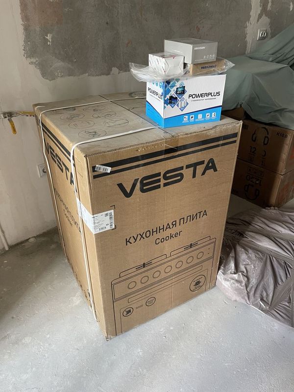 Газ плита VESTA 4 комфорки Газ плита VESTA 4 комфорки