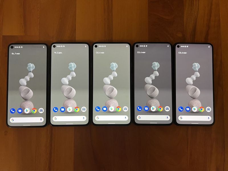 Google Pixel 5 128GB Black Green GSM/CDMA