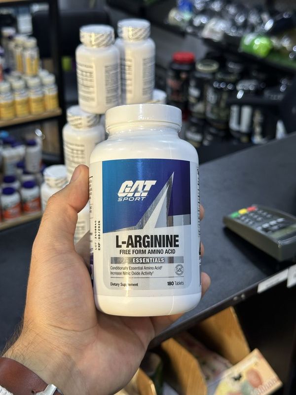 Gat L-arginine 1000 mg 180 таблеток