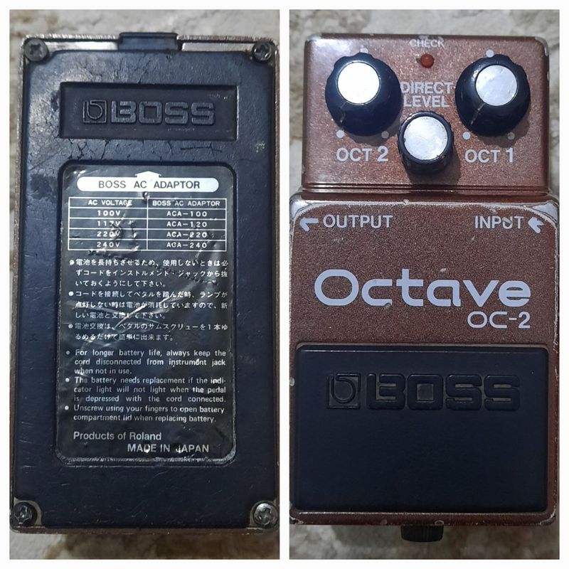 Boss octaver oc 2 Japon Boss octaver oc 2 Japon