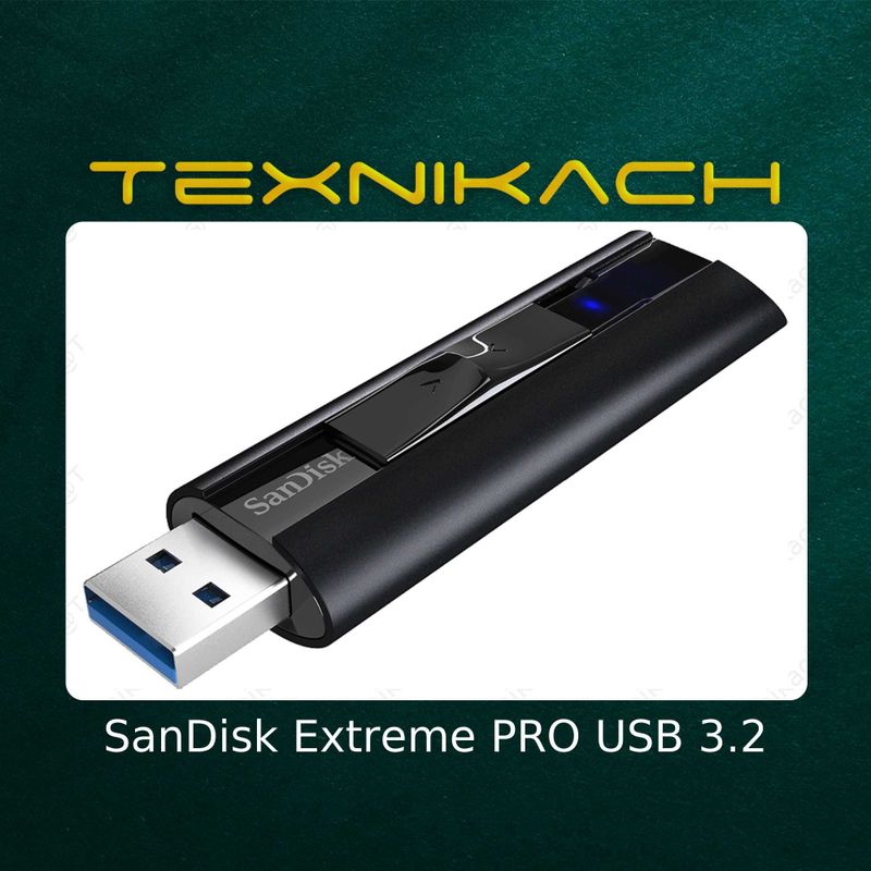 SanDisk Extreme PRO USB 3.2 • Доставка Бесплатно SanDisk Extreme PRO USB 3.2 • Доставка Бесплатно