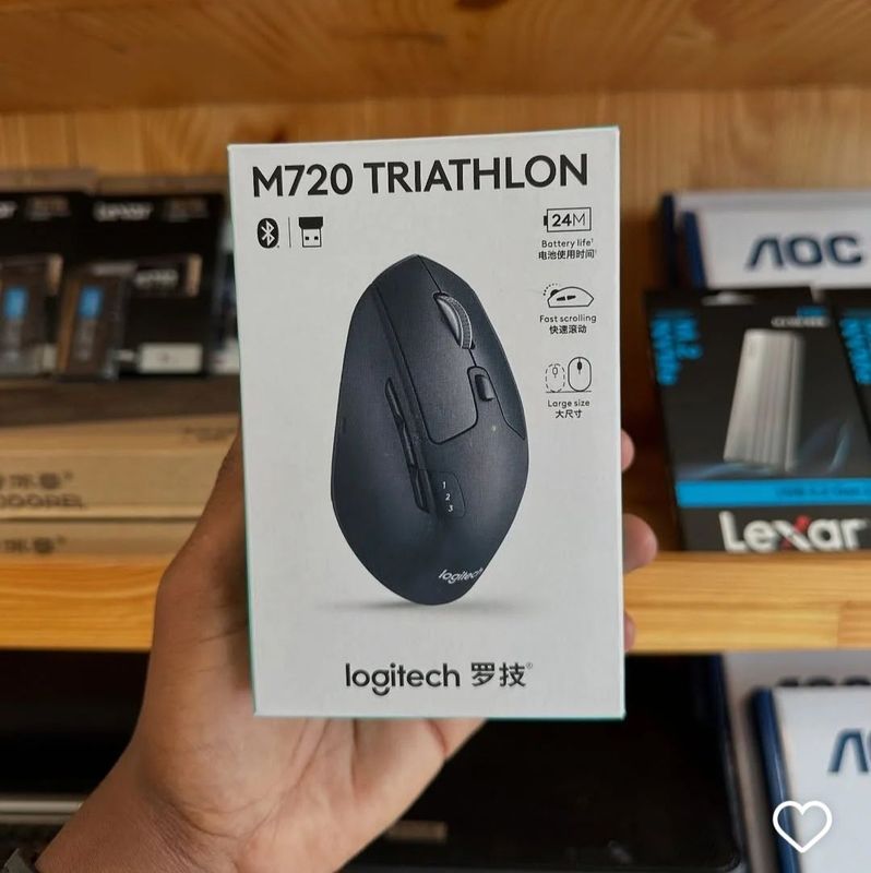Logitech m720 Triathlon Беспроводная мышка/мышь Оригинал Logitech m720 Triathlon Беспроводная мышка/мышь Оригинал